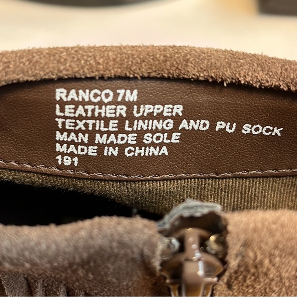 Steve Madden Ranco Boots/Booties in Brown
Suede w/Ankle Fringe 7 - Picture 10 of 10